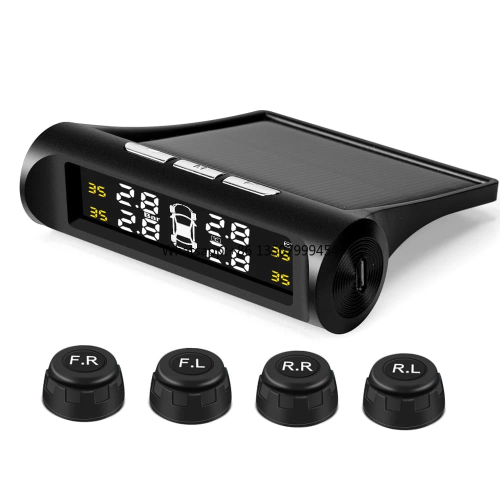 Sistema de Monitoramento de Pressão de Pneus TPMS para Carros com Carregamento Solar, Display Digital HD LCD, Alarmes Automáticos e Sensores Externos Sem Fio Review 2026 — Vale a Pena?