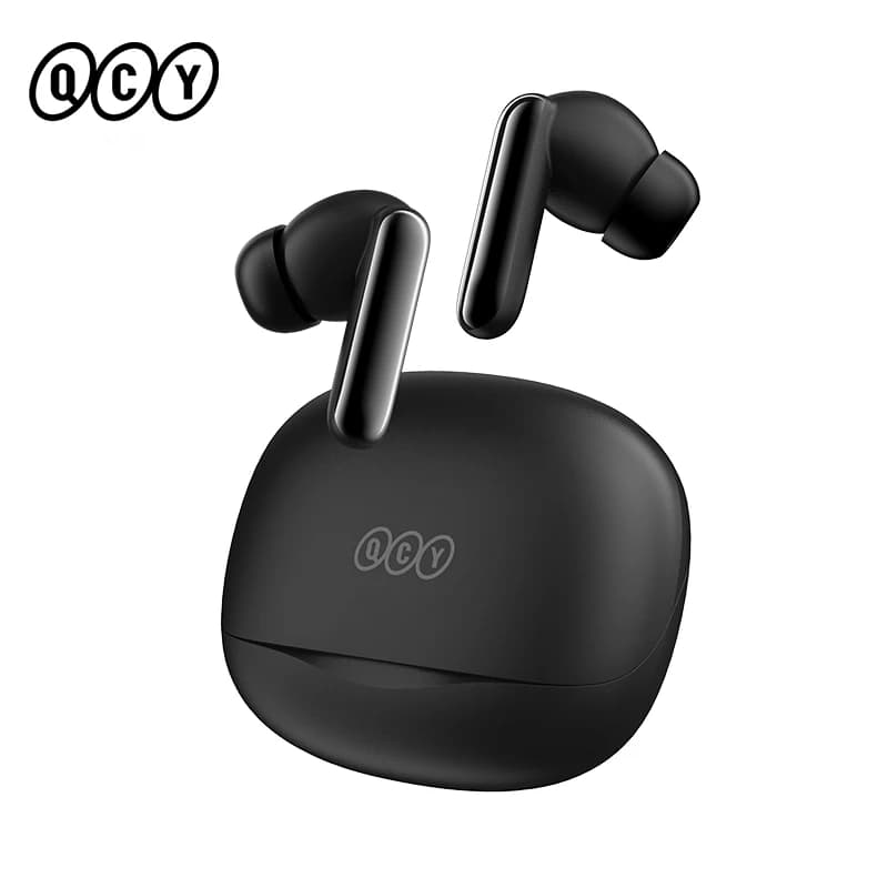 QCY Melobuds N50 anc fone de ouvido sem fio 6 microfones ai chamada cancelamento ruído bluetooth 5.4 fones conexão dupla