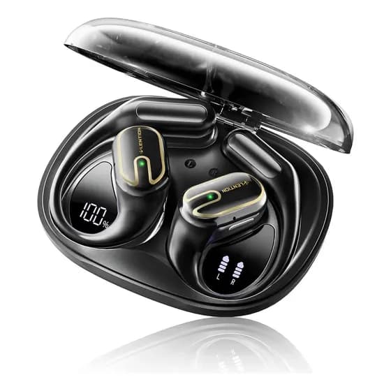 Fone de Ouvido Esportivo Bluetooth 6.0 Com Gancho Open Ear IPX7 À Prova D'Água 68h Bateria Para Corrida Academia Com Microfone Carregamento USB‑C Cor Preto Review 2026 — Vale a Pena?