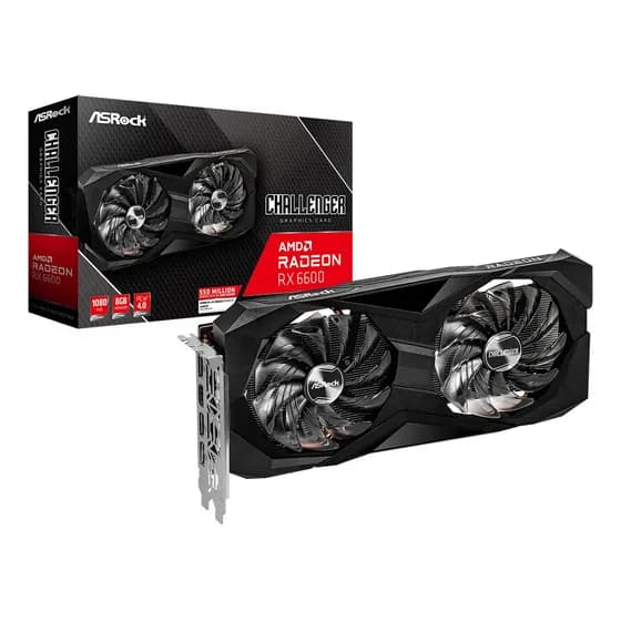 Placa de vídeo AMD ASRock Challenger Radeon RX 6600 Series RX 6600 8GB Review 2026 — Vale a Pena?