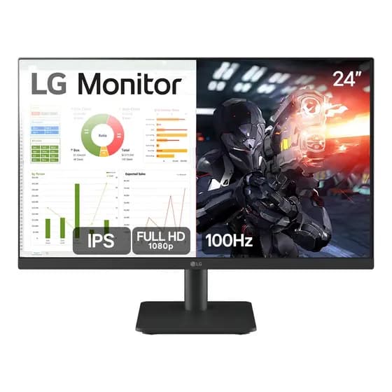 Monitor PC Gamer LG 24” IPS, Full HD, 100Hz, HDMI - 24MS500-B Review 2026 — Vale a Pena?
