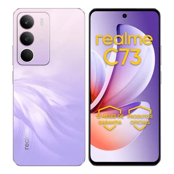 Celular Smartphone Realme C73 128gb 4gb Ram Dual Sim 120hz 6000mAh Violeta Review 2026 — Vale a Pena?