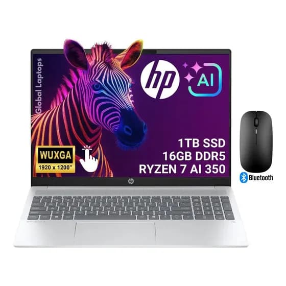 Ecrã Tátil HP Omnibook Gamer Ryzen 7 Ai 350 16 WUXGA 1920px X 1200px PC Laptop 16-ag1775cl AMD Radeon 860m (Windows Incluído) Review 2026 — Vale a Pena?