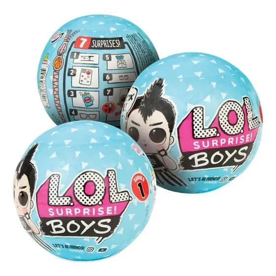 Boneco Lol - Boys Surprise - Kit 3 Pcs