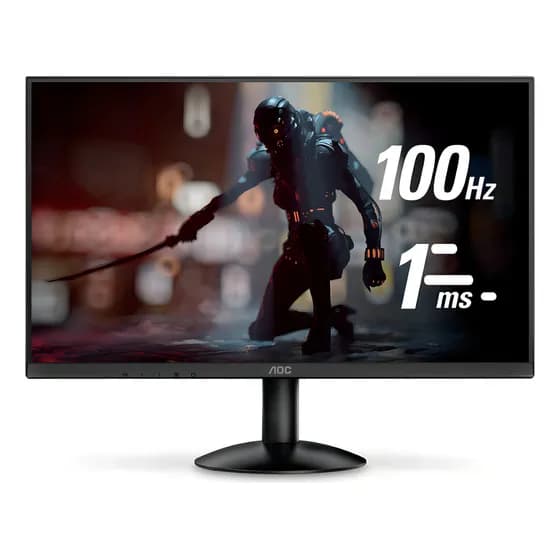 Monitor Aoc 23,8 Led Full-hd, 100hz, 1ms, Vesa - 24b30hm2 Cor Preto Review 2024 — Vale a Pena?