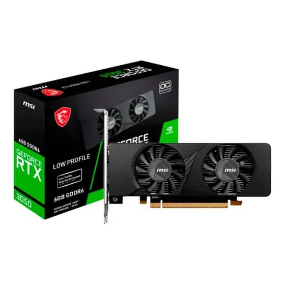 Placa De Vídeo Msi Geforce Rtx 3050 Low Profile 6gb Gddr6 Review 2024 — Vale a Pena?