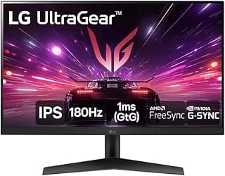 Monitor Gamer LG UltraGear 27” 27GS60F-B IPS Full HD 180Hz 1ms (GtG) NVIDIA® G-SYNC® AMD FreeSync™ HDR10 sRGB 99% HDMI DisplayPort