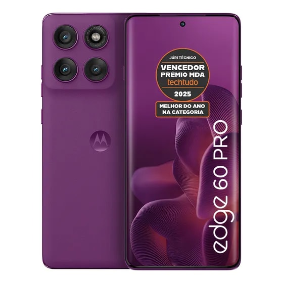 Smartphone Motorola Edge 60 Pro 5g - 256gb 24gb (12gb Ram+12gb Ram Boost) Tela Quad-curve Moto Ai 50mp Sony Camera Ultrarresistencia Militar Ip68 + Ip69 - Violeta Review 2026 — Vale a Pena?