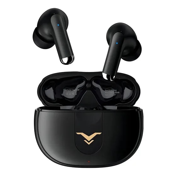 Fone de Ouvido Stage Hero6 TWS com Cancelamento de Ruído Ativo Sem Fio Bluetooth 5.2 com 4 microfones para Chamada 35H de reprodução IPX5 Cor Preto Stagesound Review — Vale a Pena em 2026?