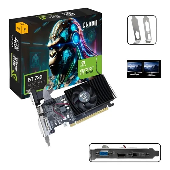 Placa De Vídeo Nvidia Gamer Geforce Gt730 4gb Ddr3 128 Bit Review 2026 — Vale a Pena?