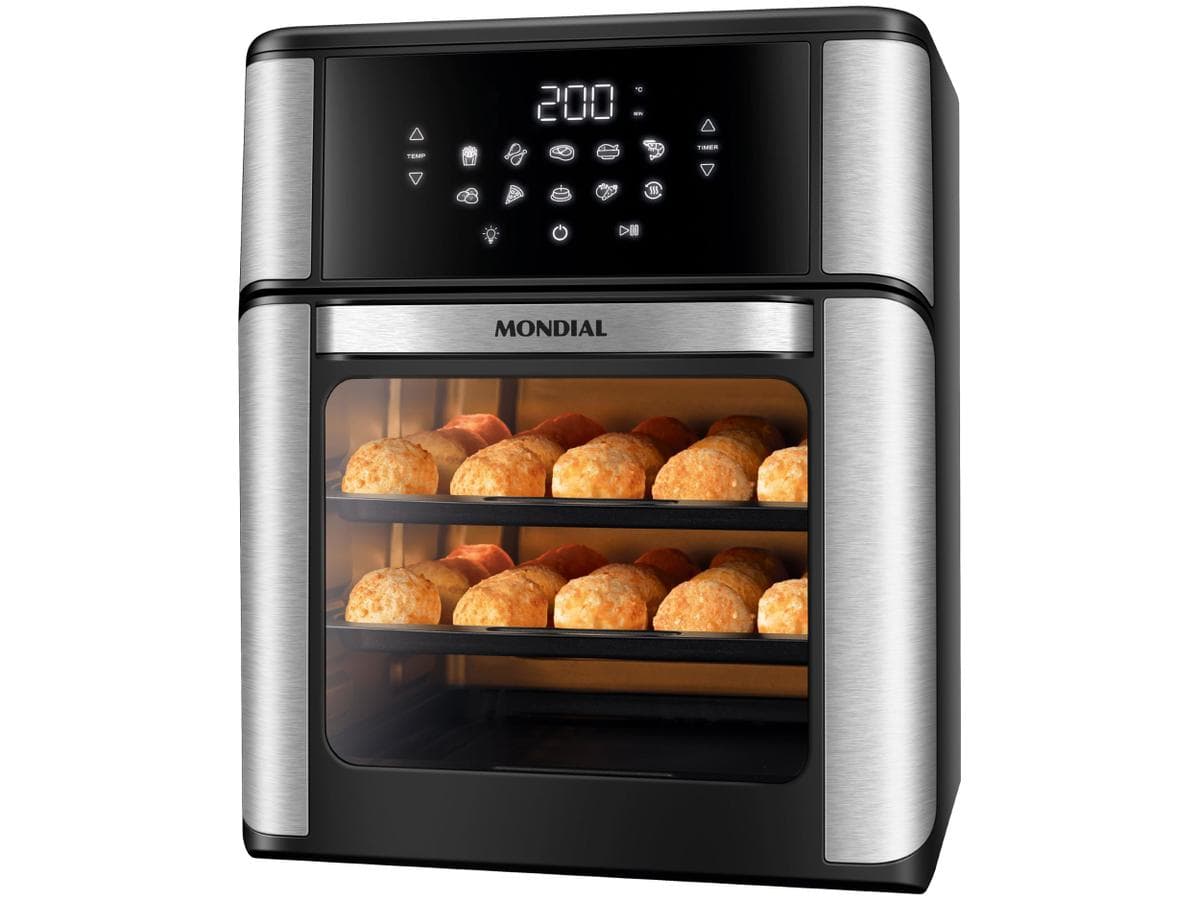 Air Fryer Mondial Forno Oven AFON-12L-BI Preto e Inox 12L Review: Vale a Pena em 2026?