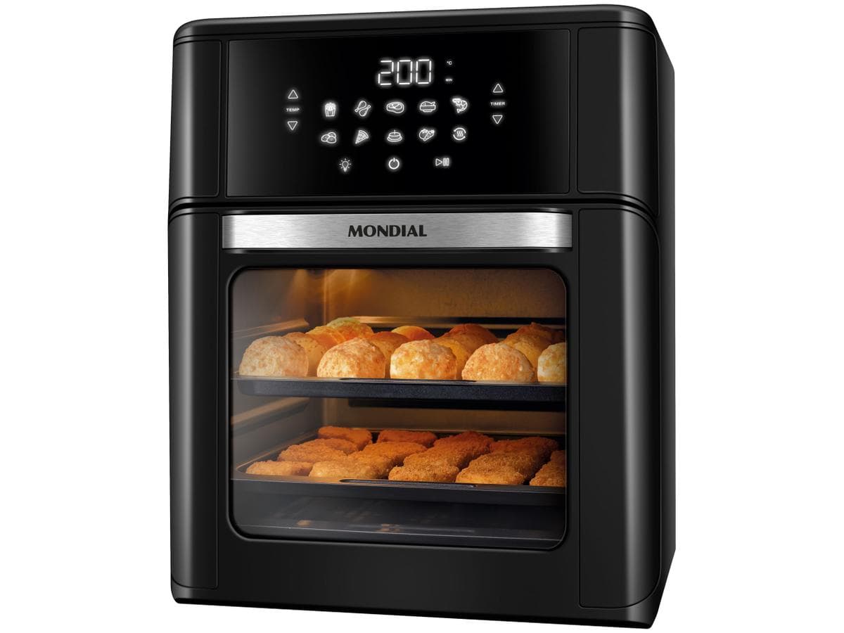 Air Fryer Mondial Forno Oven AFON-12L-FB Preta 12L Review 2026 — Vale a Pena?