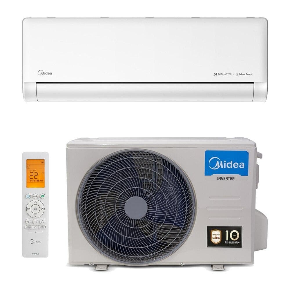 Ar-Condicionado Split Inverter 9000 BTUs Midea AI Ecomaster High Wall Só Frio 42EZVCA09M5/38EZVCA09M5 220V Review 2026 — Vale a Pena?