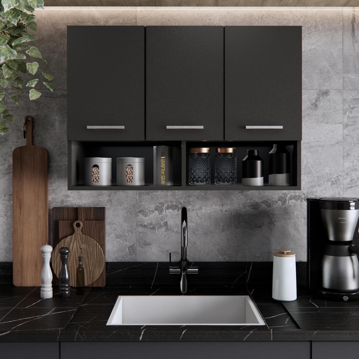 Armário de Cozinha Aéreo 3 Portas com Nicho Bonatto Review 2024 — Vale a Pena?