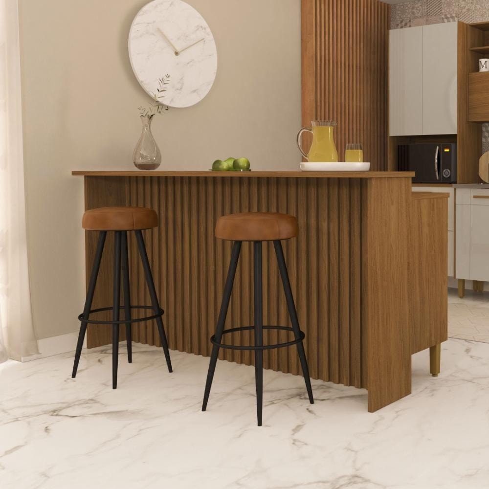 Bancada Ripada Para Cozinha 208cm Cairo Fidelitá Freijó Review 2026 — Vale a Pena?