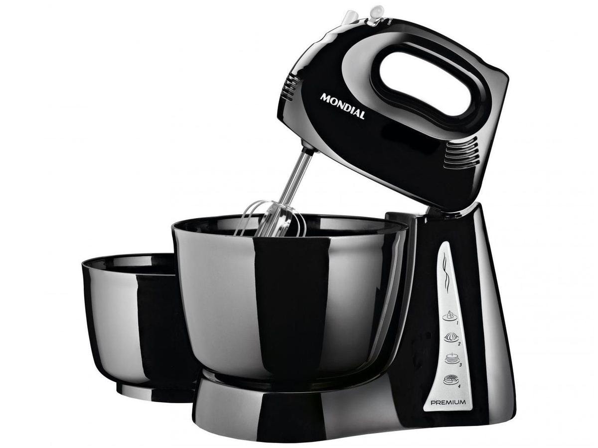 Batedeira Mondial Due Cake B04 NP Preto e Inox 220v Review 2024 — Vale a Pena?