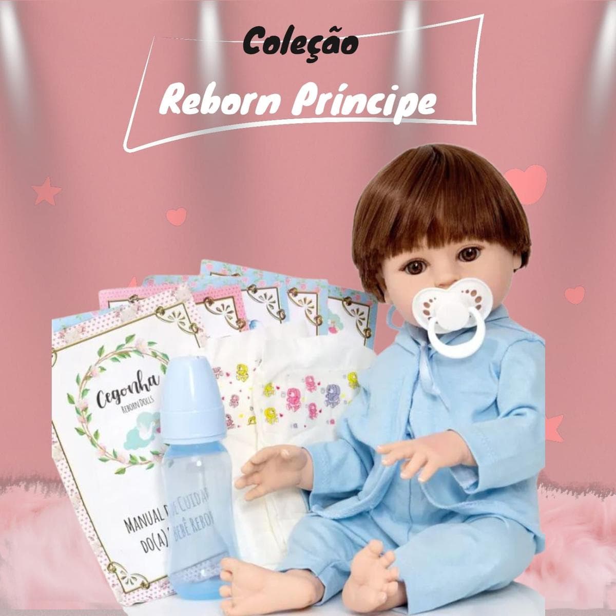 Bebe Reborn Boneco Menino Principe Pode Dar Banho Acessórios Review 2026 — Vale a Pena?