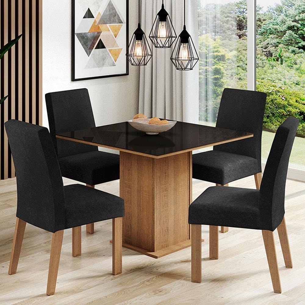 Conjunto Sala de Jantar Anne Madesa: Elegância e Funcionalidade por R$ 827,19?
