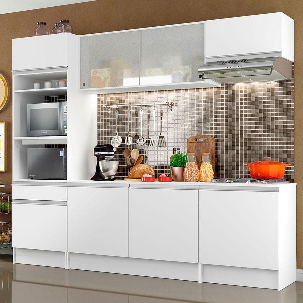 Cozinha Completa Compacta Madesa Topazio com Armário, Balcão e Tampo Review 2024 — Vale a Pena?