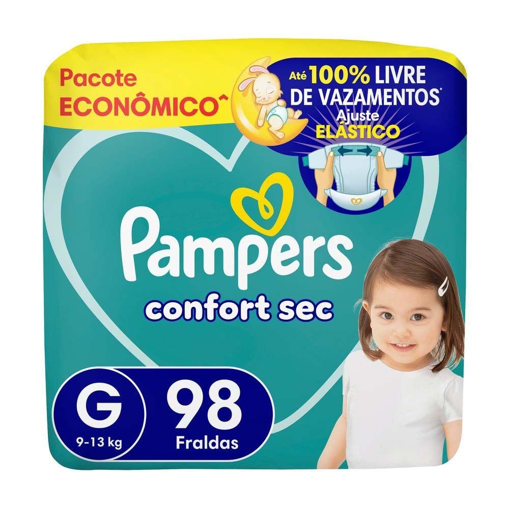 Fralda Pampers ConfortSec Tam. G 9 a 13Kg 98 Unidades: Análise Completa e Opinião Detalhada 2026