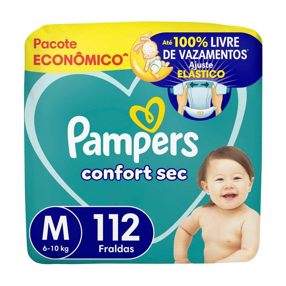 Fralda Pampers ConfortSec Tam. M 6 a 10Kg 112 Unidades Review 2026 — Vale a Pena?