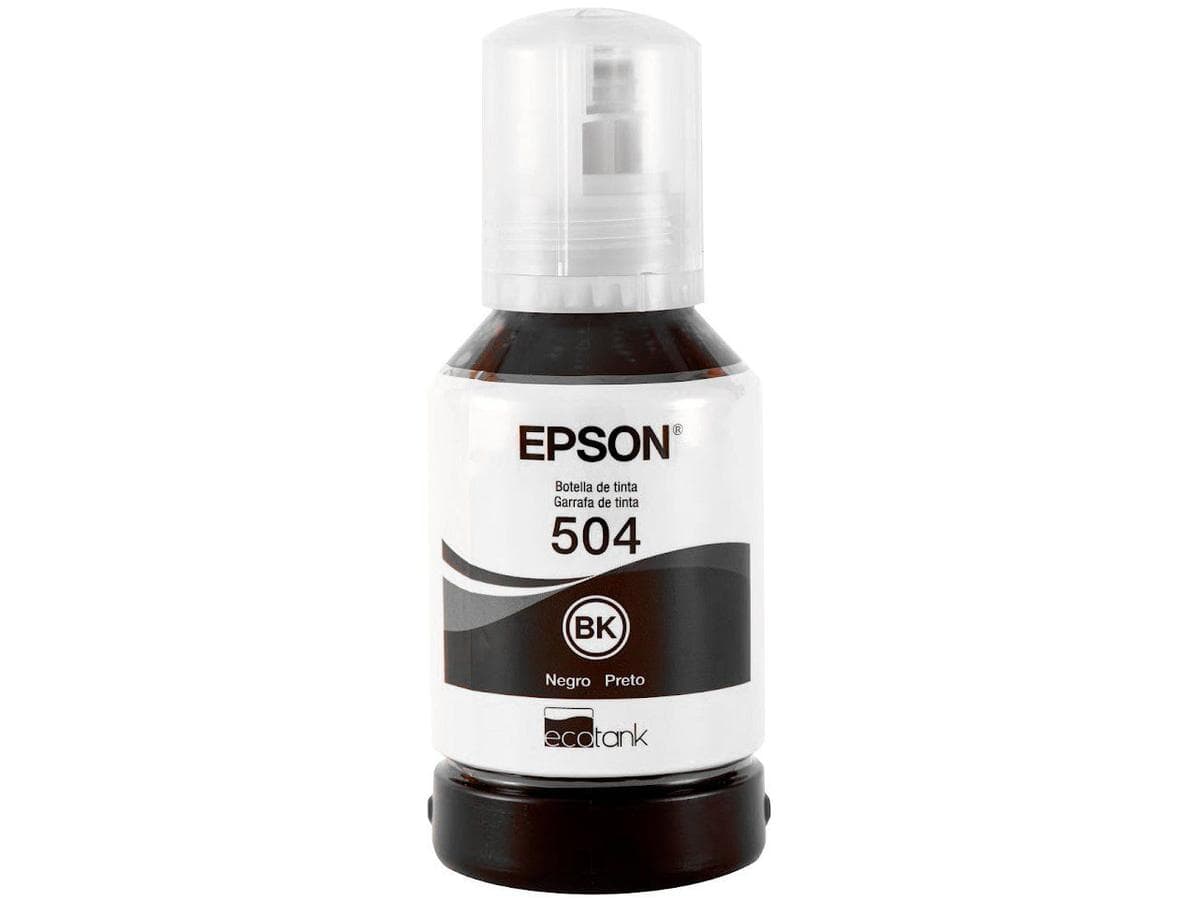 Garrafa de Tinta Epson EcoTank T504 Preto Original Refil: Analisamos os Prós e Contras em 2026
