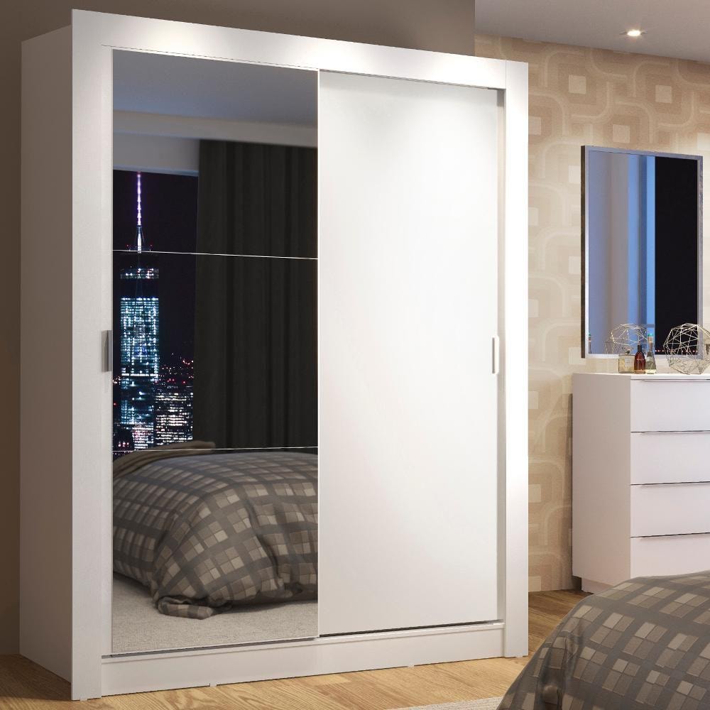 Guarda-Roupa Solteiro Madesa Denver 2 Portas de Correr com Espelho Review 2026 — Vale a Pena?