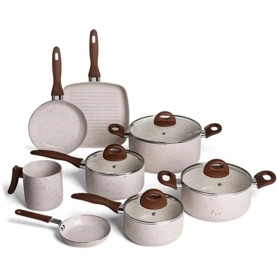 Jogo de Panelas Brinox Antiaderente Ceramic Life 8 Peças Smart Plus Vanilla Review 2026 — Vale a Pena?