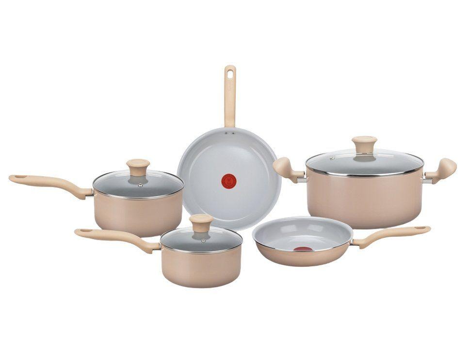 Jogo de Panelas Rochedo de Alumínio Vanilla 5 Peças Ceramic Light Sand Review 2026 — Vale a Pena?