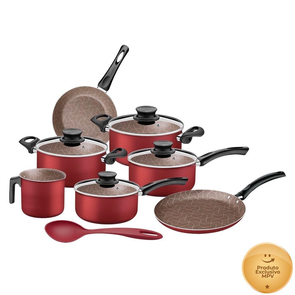 Jogo de Panelas Tramontina Paris Alumínio Antiaderente Starflon Max 7 Peças + Colher Review 2024 — Vale a Pena?