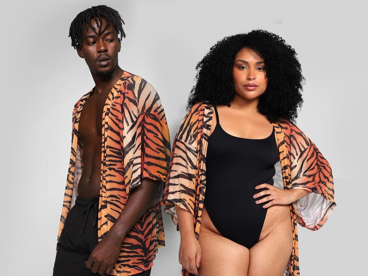 Kimono Vista Magalu Tule Animal Print Tigre Review 2026 — Vale a Pena?