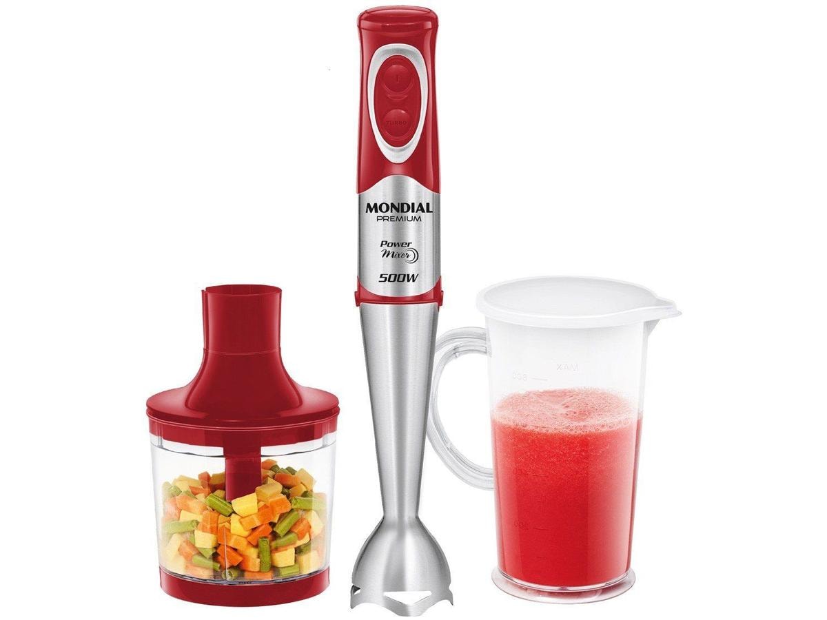 Mixer 2 em 1 Mondial 500W Vermelho e Inox Review 2026 — Vale a Pena?