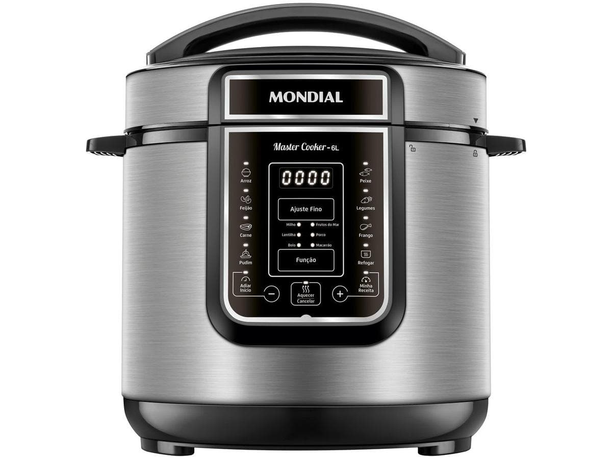 Panela de Pressão Elétrica 6L Mondial Digital Master Cooker PE-60-6L-I: Análise Completa - Vale os R$ 379,05?