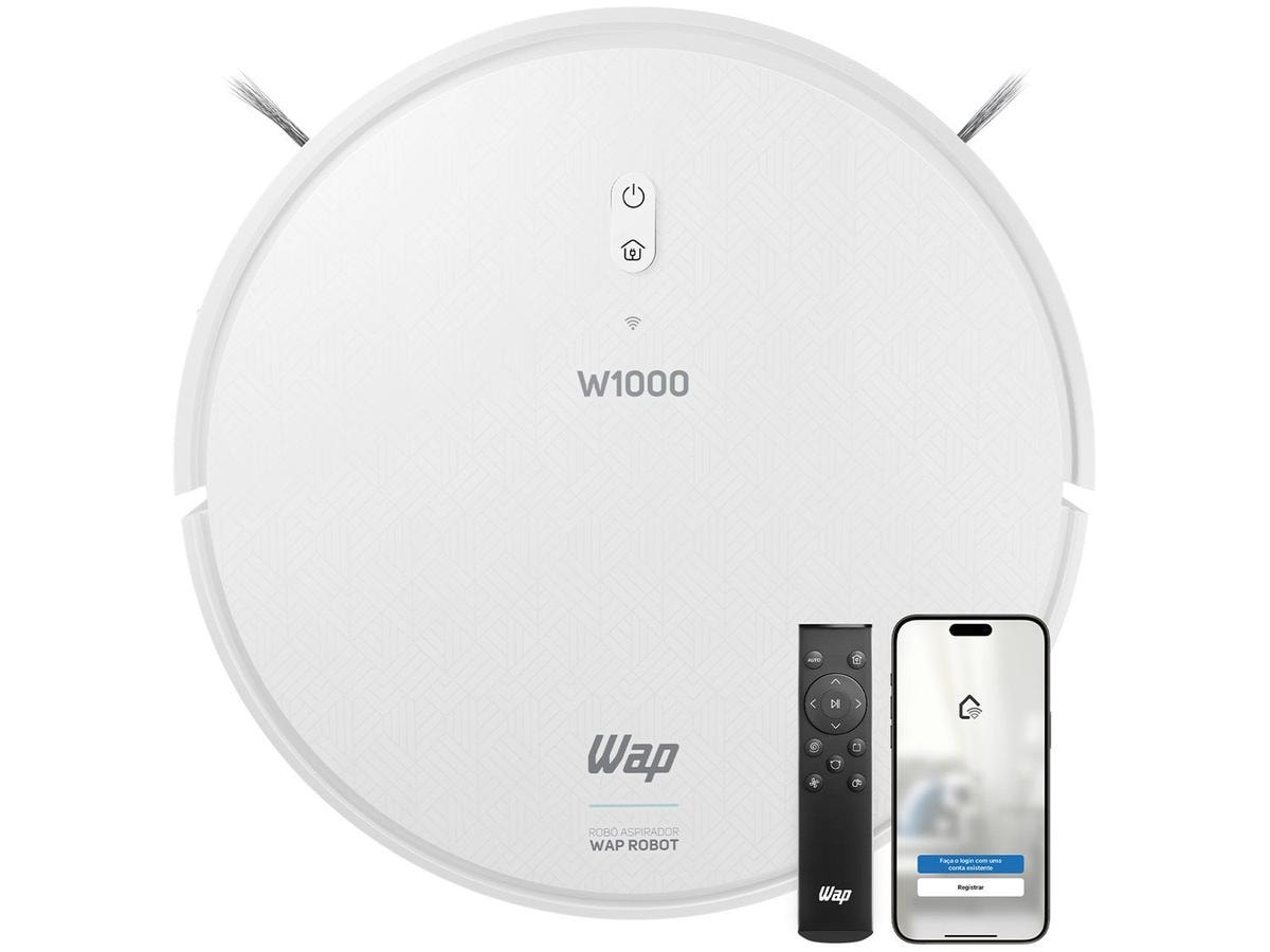 Robô Aspirador Inteligente Wap Robot W1000 36W Wi-Fi compatível com Alexa Review 2026 — Vale a Pena?