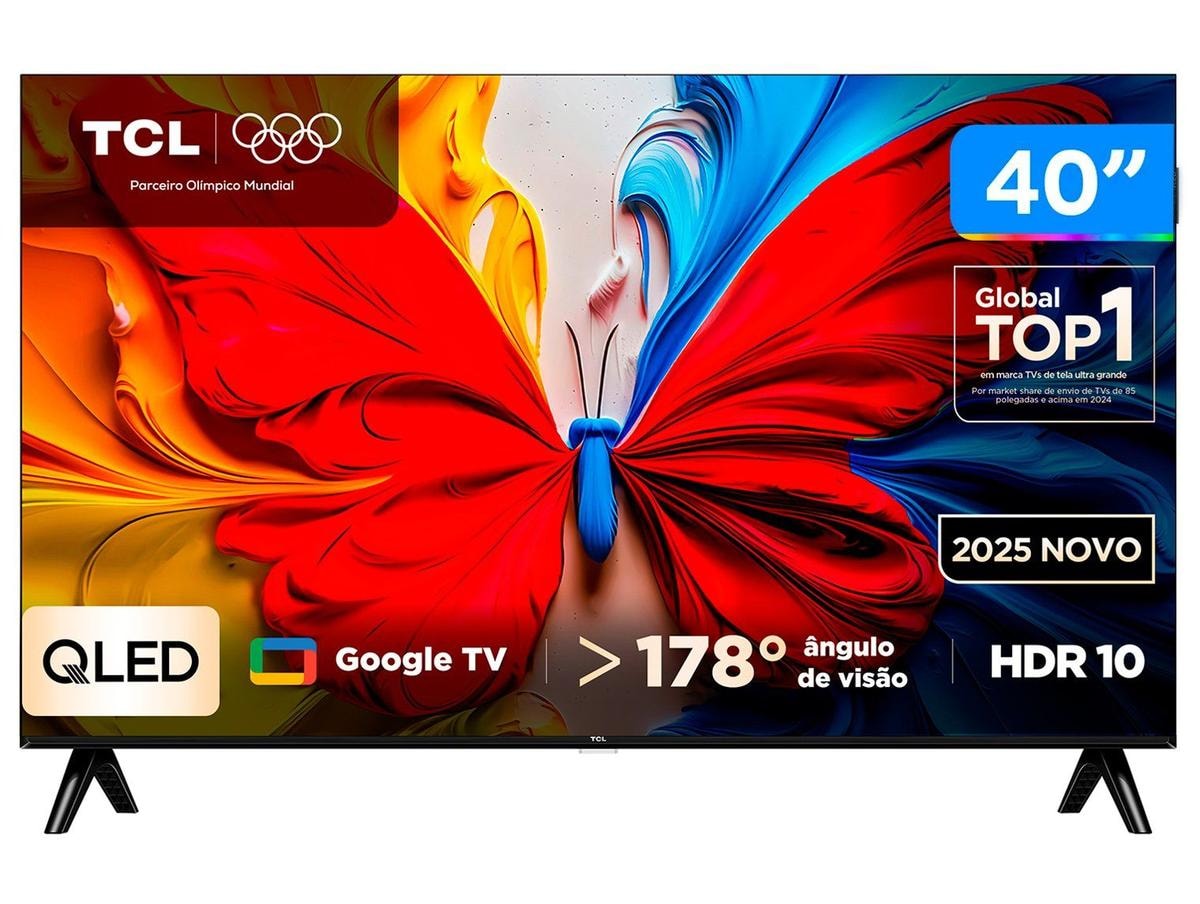 Smart TV 40" TCL Full HD QLED 40S5K Google TV 2 HDMI Review 2026 — Vale a Pena?