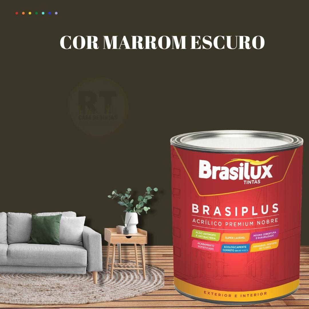 Tinta de Parede Marrom 800ml Brasiplus Fosca Review 2026 — Vale a Pena?