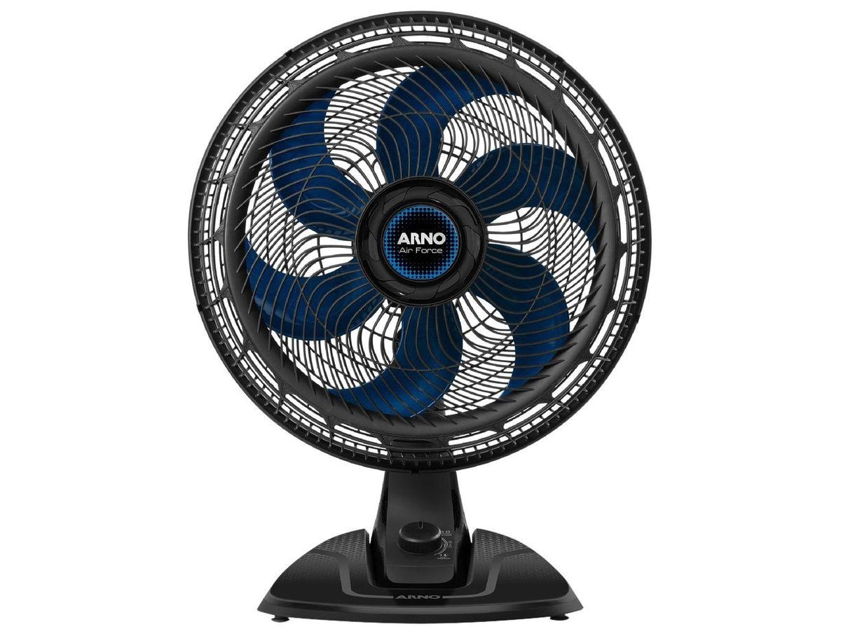 Ventilador de Mesa Arno Air Force VA46 40cm 6 Pás 3 Velocidades Preto e Azul Escuro 2720018897 Review 2026 — Vale a Pena?